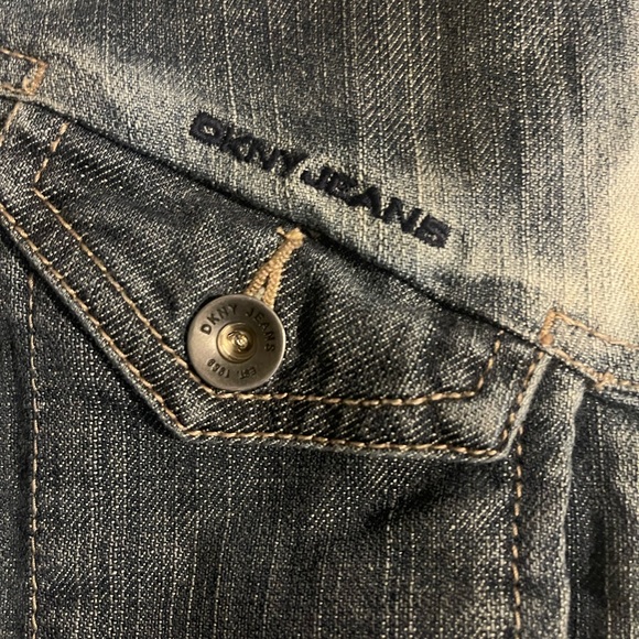 DKNY Jean jacket 3/4 sleeve - Picture 4 of 6